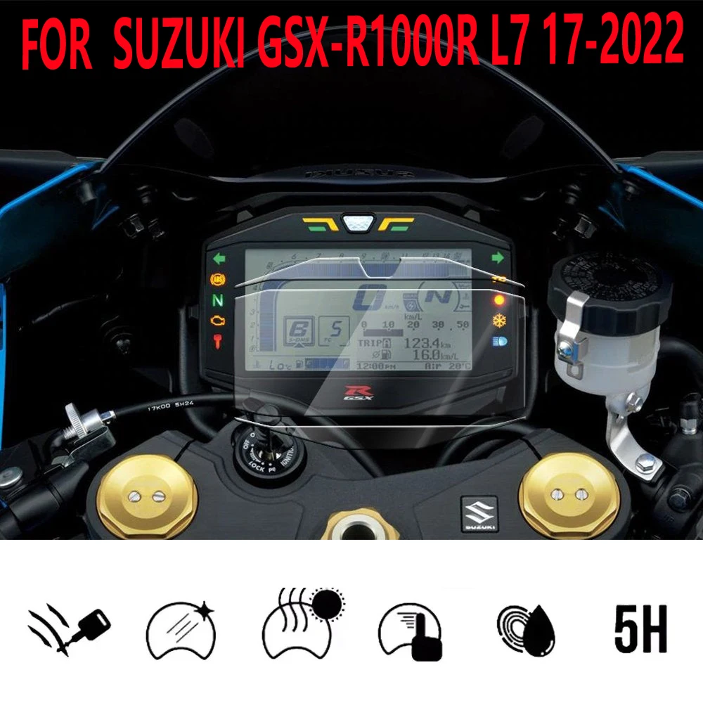 

Scratch Cluster Screen Dashboard Protection Instrument Film Protector For Suzuki GSX-R1000R L7 GSX-R1000 Katana GSX-S1000