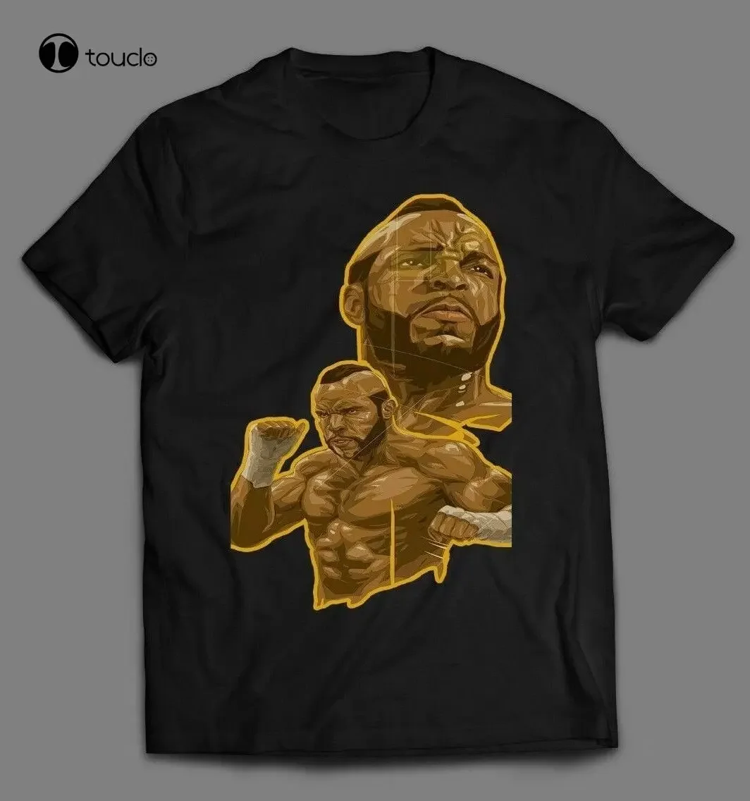 Mr T Clubber Lang Movie Custom Oldskool Artwork T-Shirt Size S-5XL womens baseball shirt
