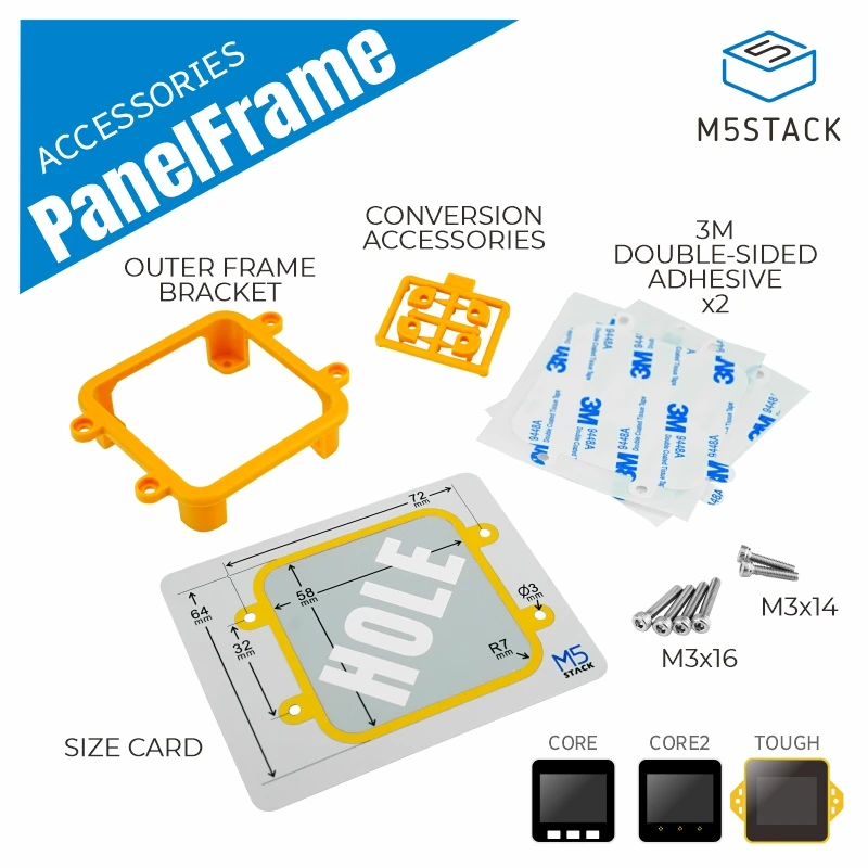 Telaio del pannello M5Stack per M5Core