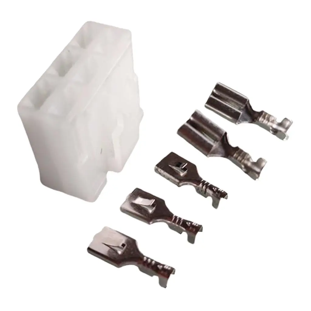 Rectifier Regulator Connector Durable Plastic Wiring Harness Kit for 6 Wire Voltage Regulator Rectifier Upgrade