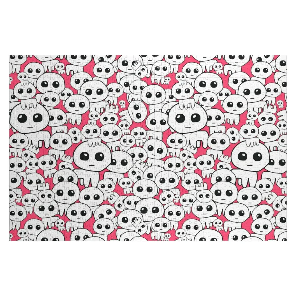 Yippee Army - Reddish Pink Jigsaw Puzzle Custom Gifts Wood Photo Personalized Christmas Gifts Personalised Jigsaw Puzzle