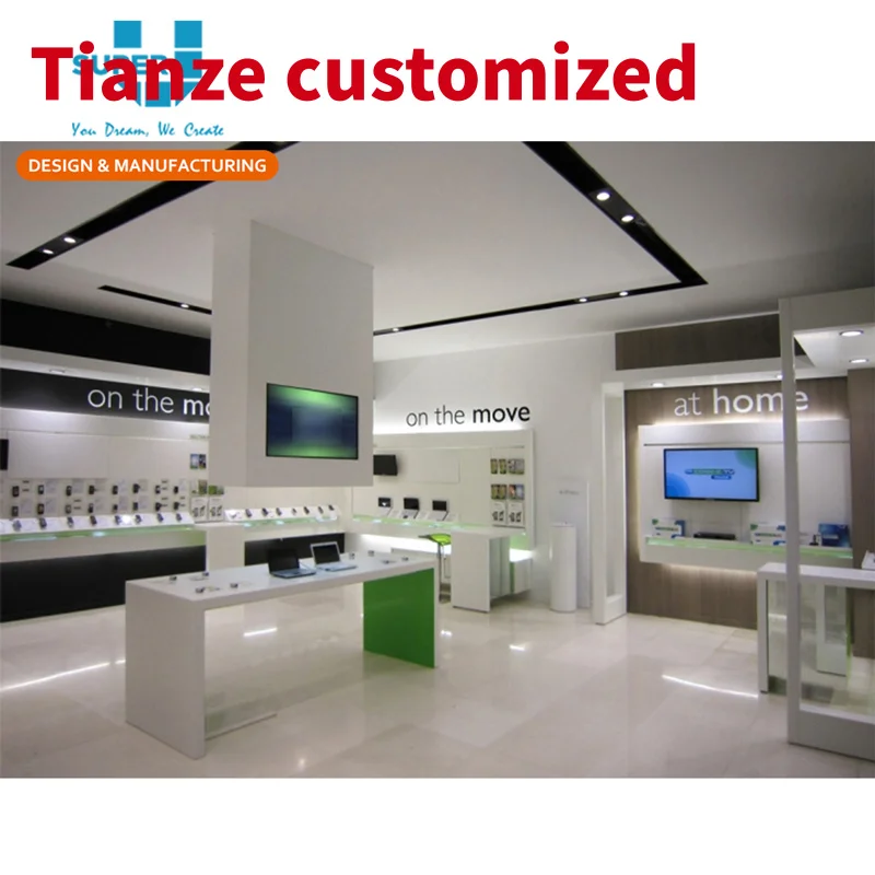 (Customized) Retail Display Mobile Phone Shop Fitting Display Mobile Cell Phone Fittings Store