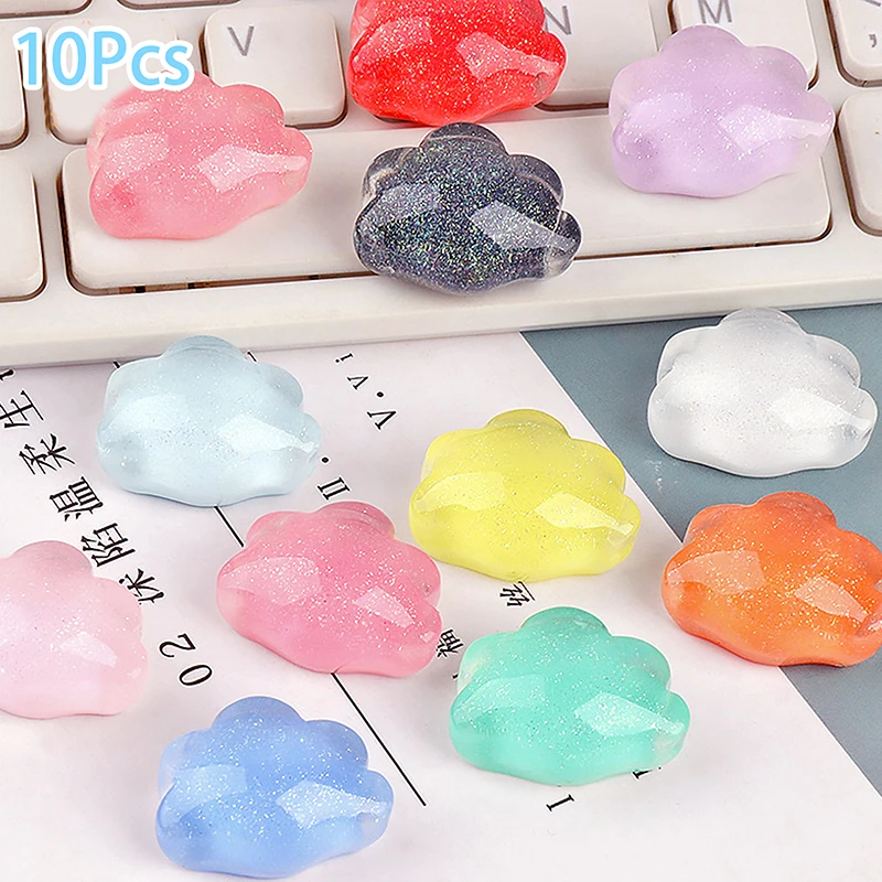 10Pcs Kawaii Luminous Toy Charms Accessories DIY Pendants Decoration Crafts Ornaments