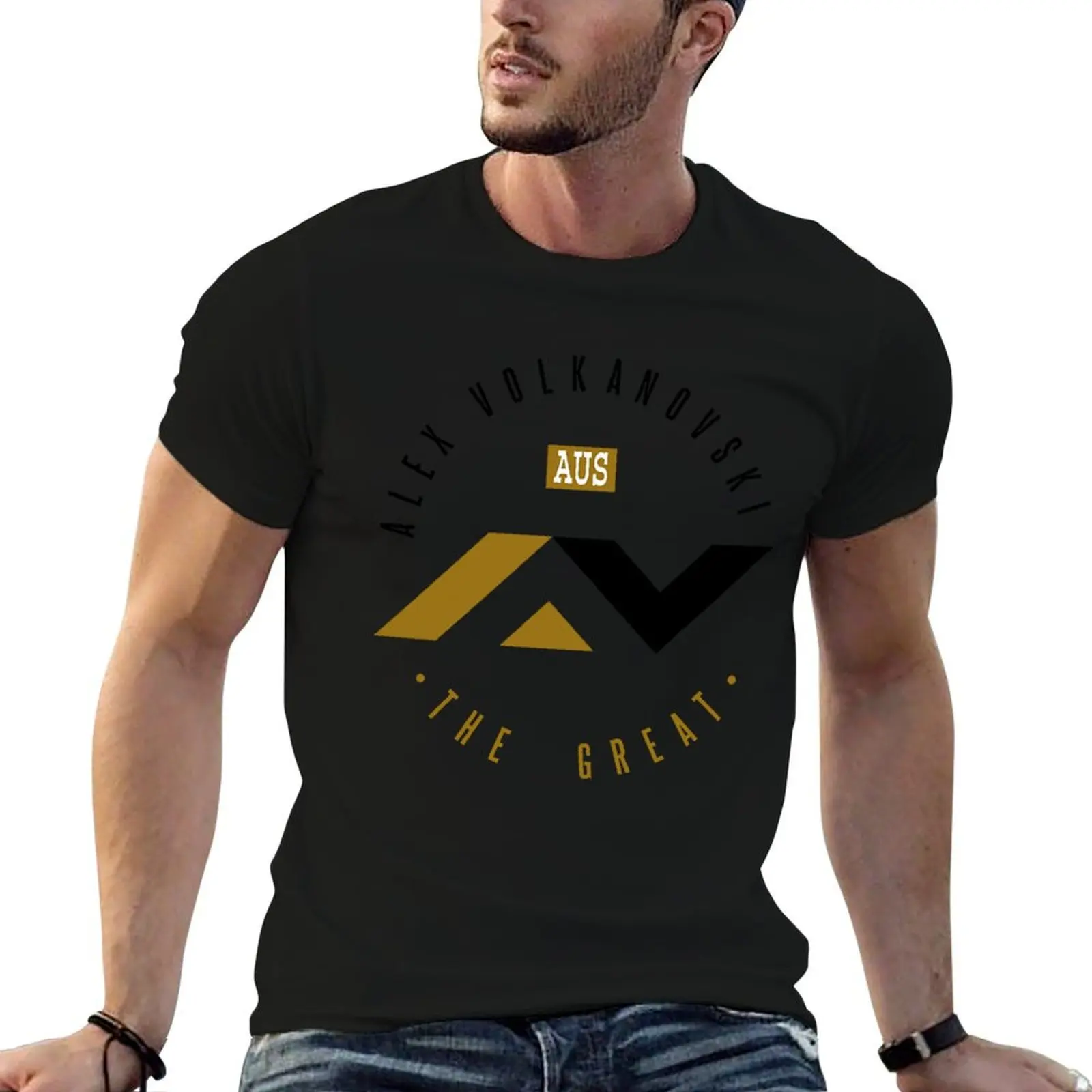 

man Great cotton shirts casual for shirts men Alexander t T-Shirt The t Volkanovski 100%