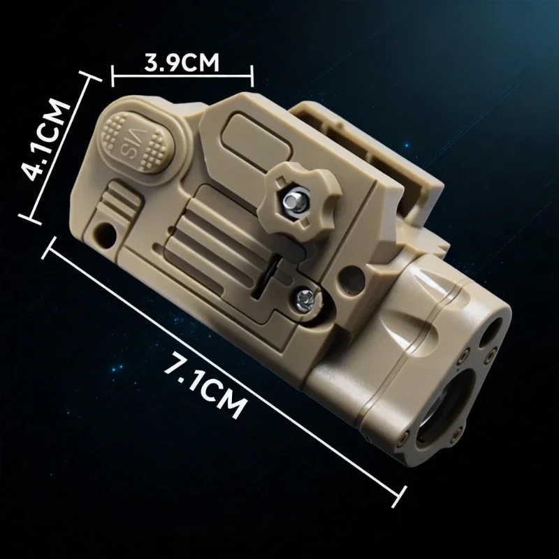 

Новый лазерный целеуказатель SBAL PL 2026 с красной точкой, стробоскопом и фонариком, пластиковый, для пистолета, подвесной, с LED-лампой, для страйкбола и охоты