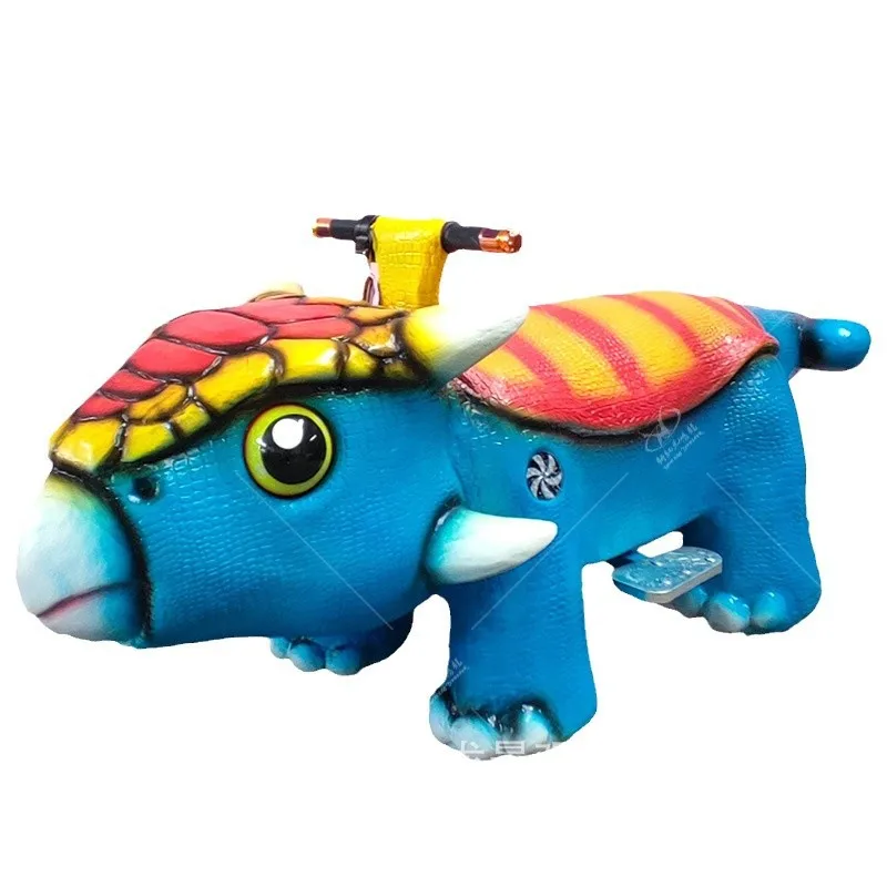 

Simulation dinosaur play area shopping mall battery car, square electric car, outdoor play equipment