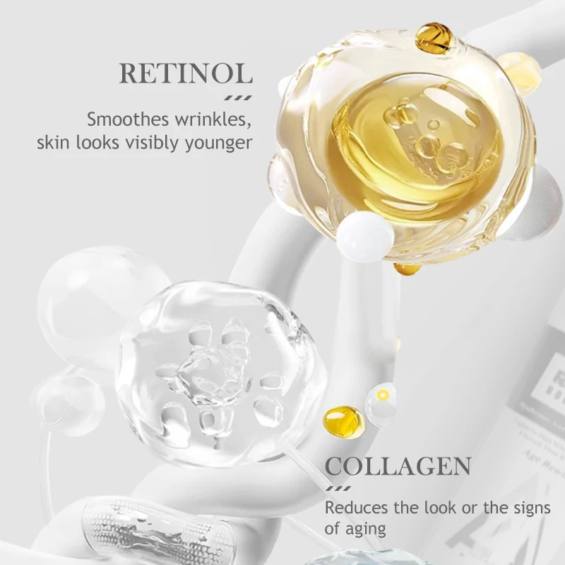 Retinol Body Cream Remove Cellulite Shaping Moisturizing Tightening Firming Lift Improve Sagging Skin Nourish Body Care 100g