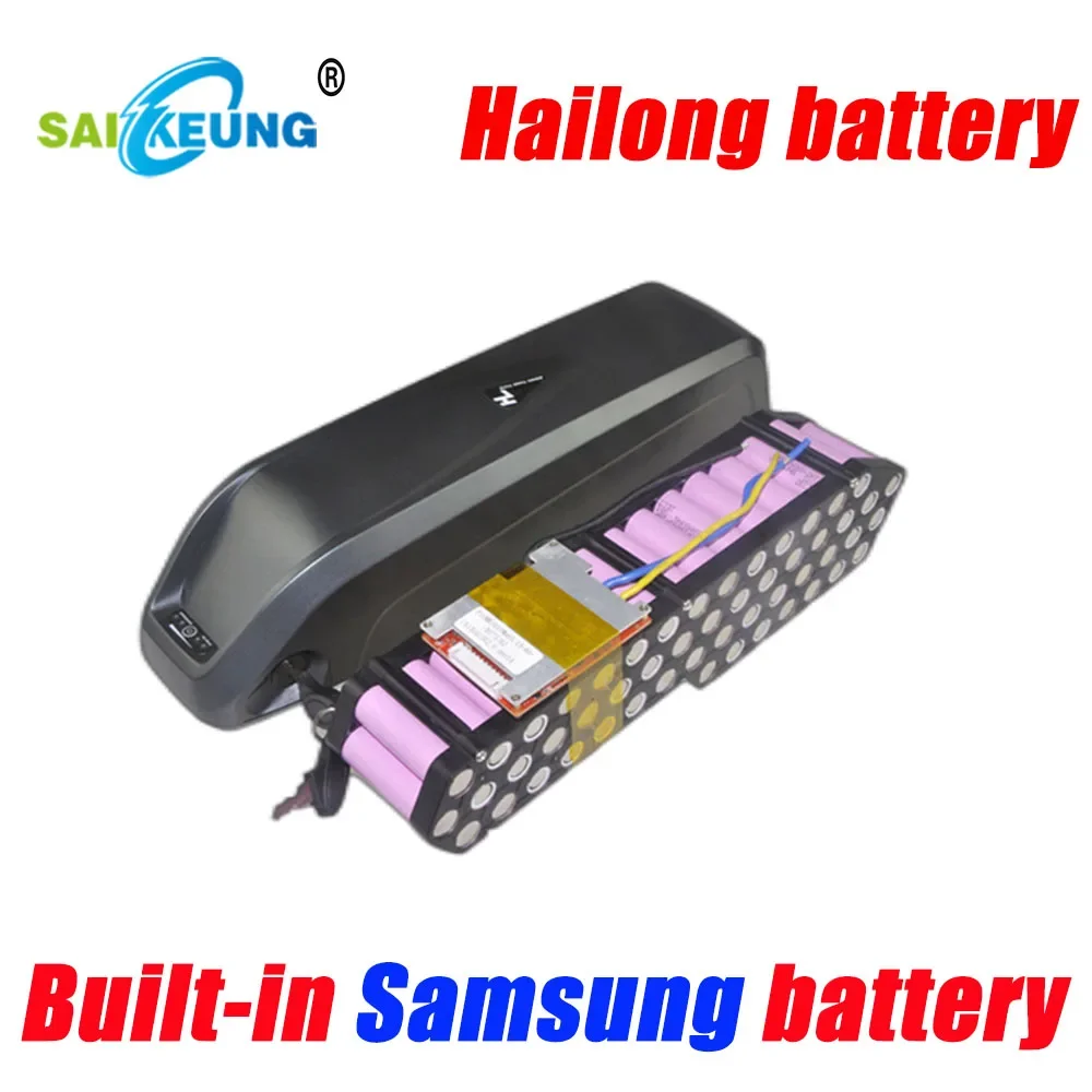 36V48V 52v  Rechargeable Electric Bike Battery 60V Hailong 72V 20/23/24/25/30ah/35/40/50/60ah 3000w Scooter Lithium Battery Pack