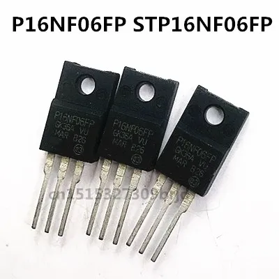Original Neue 5PCS/ P16NF06FP STP16NF06FP TO-220F