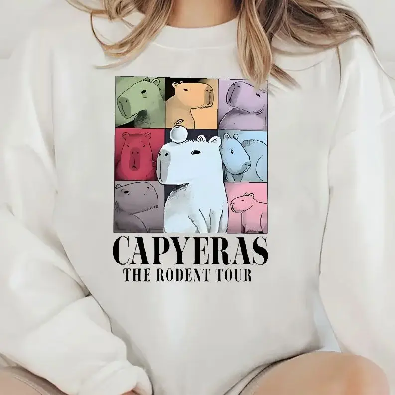 

Unisex Sweatshirt Long Sleeves Casual Hoodies Stylish Pullover Daily Wear Multiple Colors Versatile Carpyeras The Rodent Tour