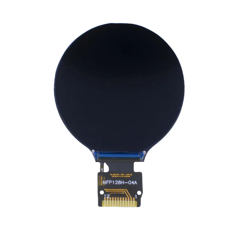 1.28-inch circular TFT module, 240x240 high-definition IPS full-view LCD display, full-color RGB, minimum order 2 pieces