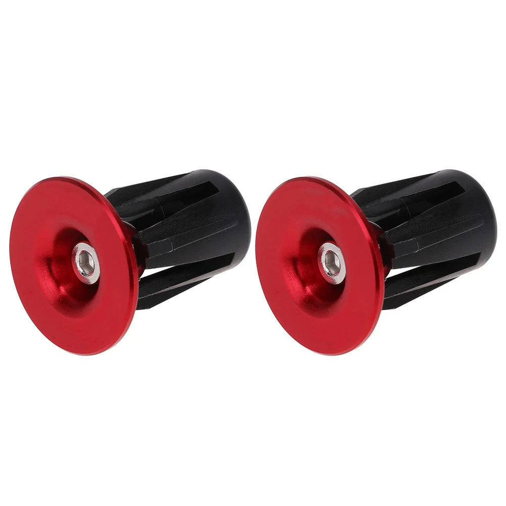 

1 Pair Aluminum Handlebar End Plugs For Road Mountain Bike Lightweight Durable Bike Handle Caps Cycling Accessories Bar End