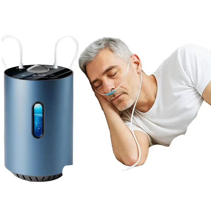 Elektryczny generator wodoru do inhalacji z certyfikatem CE, 225 ml/min, elektrolizer, generator H2 do użytku domowego.