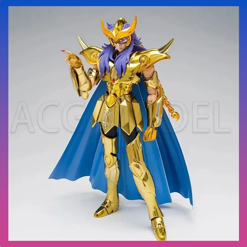 Em estoque original bandai genuíno saint seiya ex saint pano mito escorpião milo revival edição figura móvel brinquedo presente