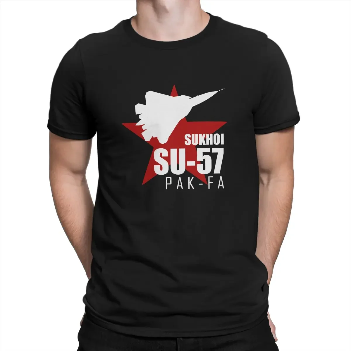 

Sukhoi Round Collar TShirt Russian USSR CCCP Classic Polyester T Shirt Man's Tops High Quality Trendy heavyweight hot sale 2024