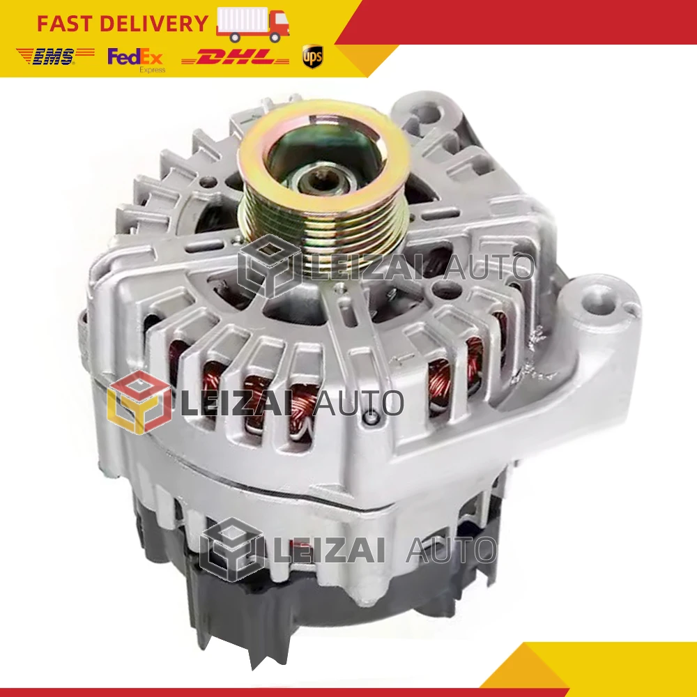 Alternator for BMW M3 E90 E92 E93 2008-2013 4.0L 180Amp 12V Clockwise 6 Groove  12317837981, 12317838656, FG18S014, FGN18S014