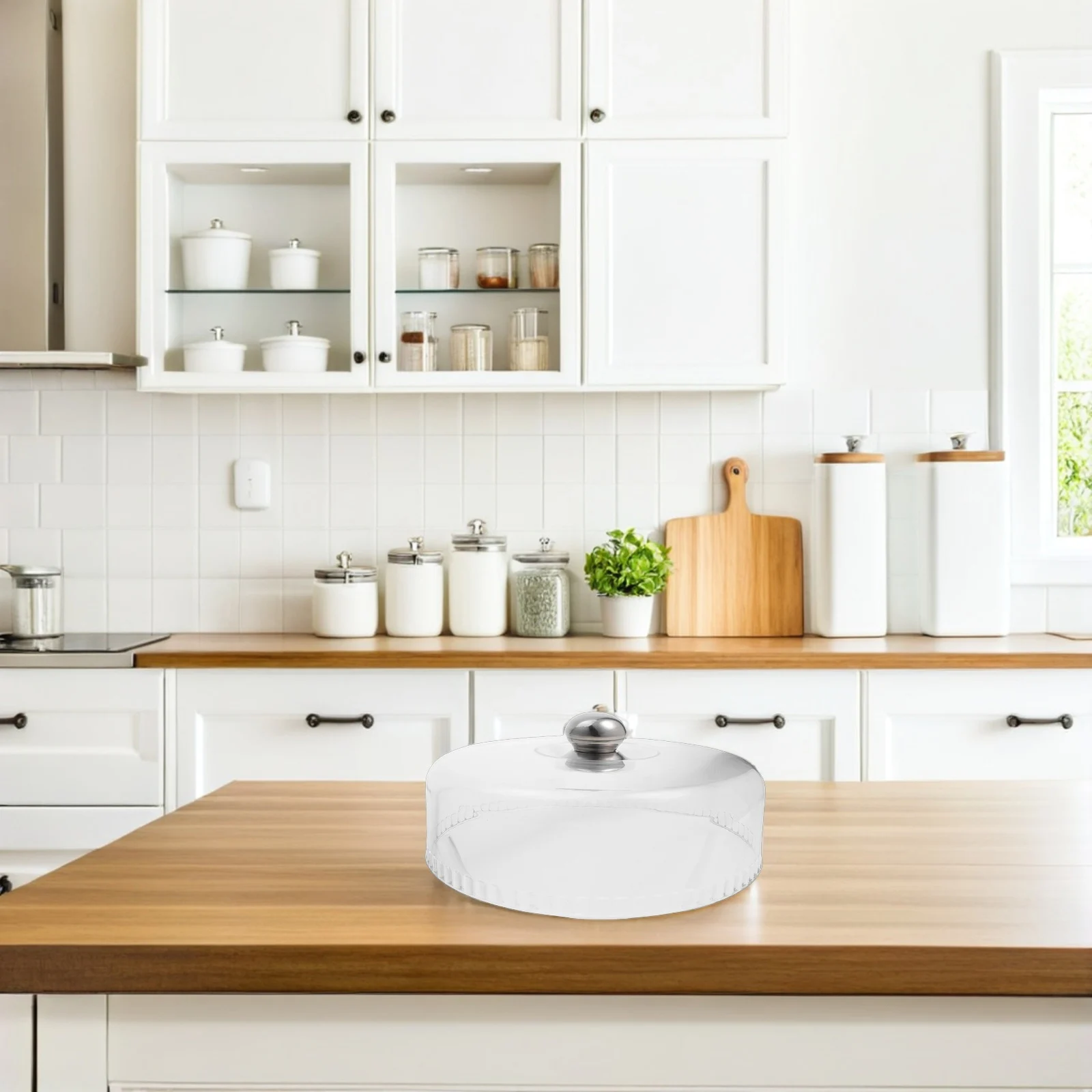 

Transparent Food Cover Covered Cake Dome Display Baked Goods Simple and Lightweight Dustproof