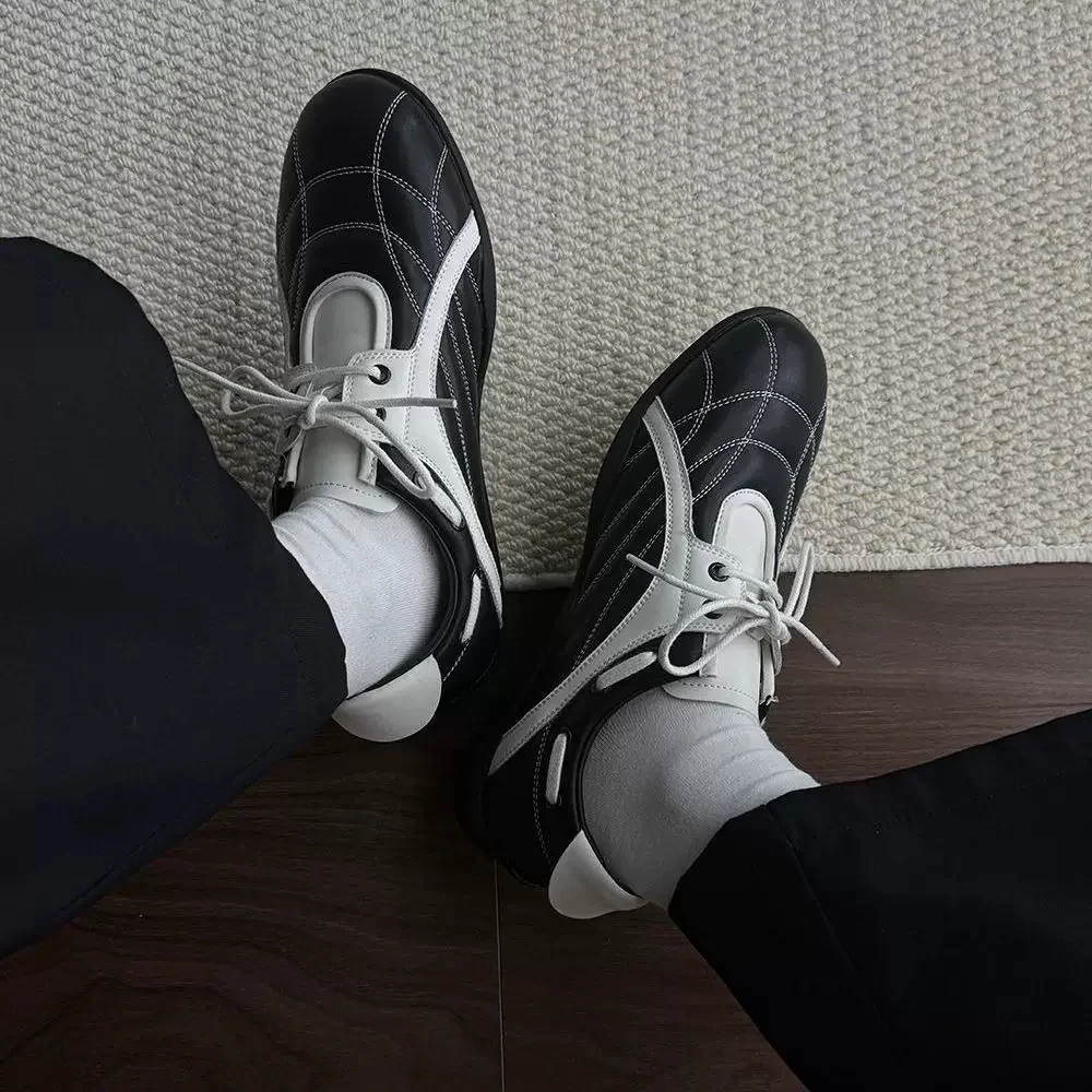 Leisure Summer German Training Shoes Men Comfortable New 2026 Trendy Single Shoe Lace Up Sneakers Commuting Sports Shoes