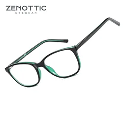 ZENOTTIC Fashion Blue Light Blocking Glasses Computer Gaming/TV/Phones Eyewear for Women Men Anti Eyestrain & UV Glare