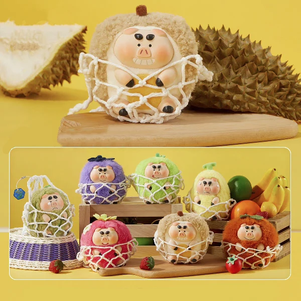 

Оригинальная серия «Свинка, сильные фрукты и овощи», слепая коробка, загадочная коробка, коллекция аниме-фигурок, украшения, подарки на заказ для детей