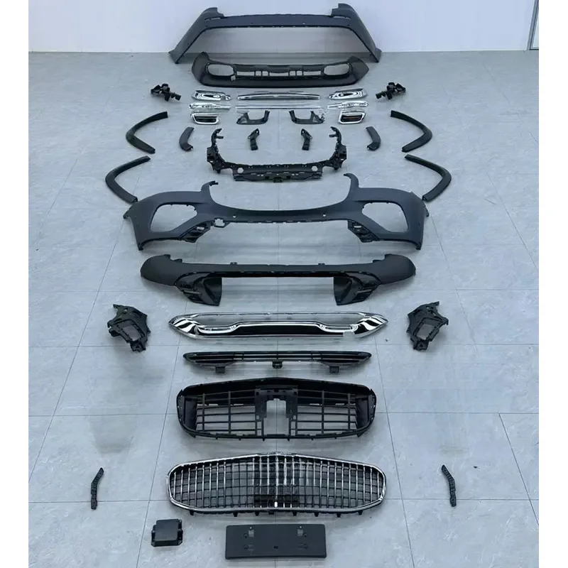 

【FLASH SALE】Car Body Kits 2024 GLS X167 Upgrade Body Kit Front Bumper Grille Flare Diffuser Exhaust Pipe