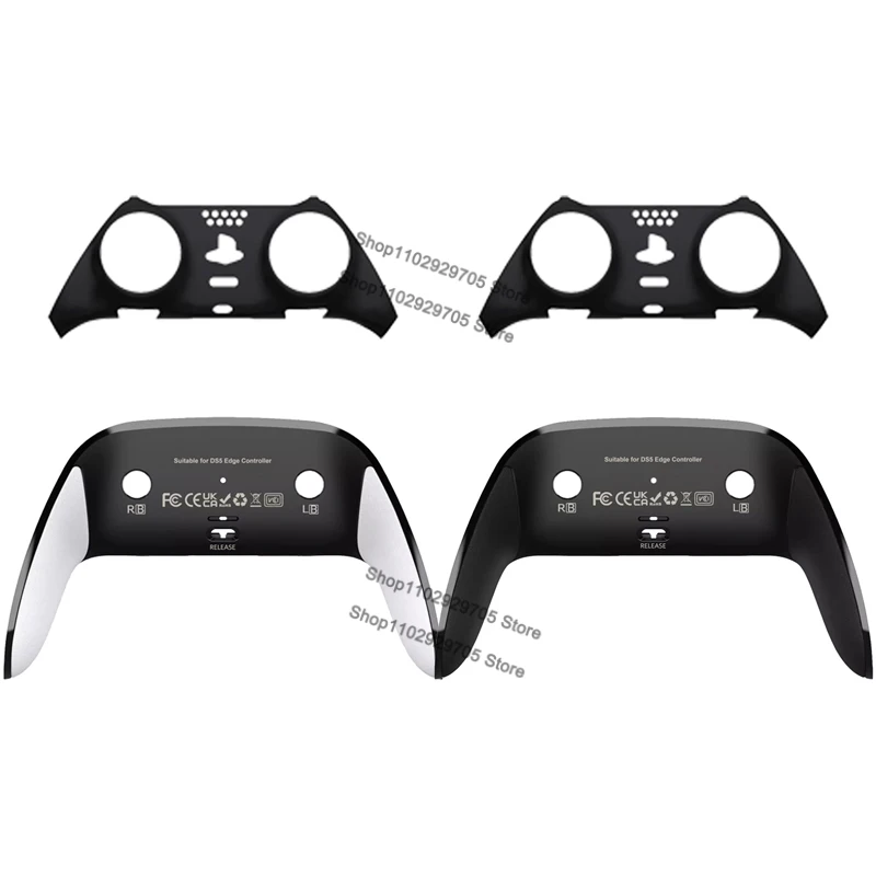 ل PS5 DSE مقبض الغطاء الخلفي للقضية ل PS5 Dualsenses حافة تحكم الغطاء الخلفي المضادة للعرق المضادة للانزلاق لتقوم بها بنفسك إصلاح الملحقات