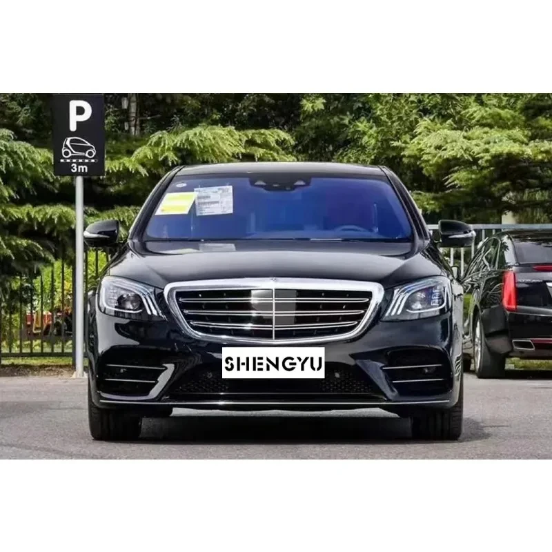 

Brand New Car Body Kit Bumper Grille Rear Diffuser Exhaust Pipes for W222 2014-2017 Modified to S450