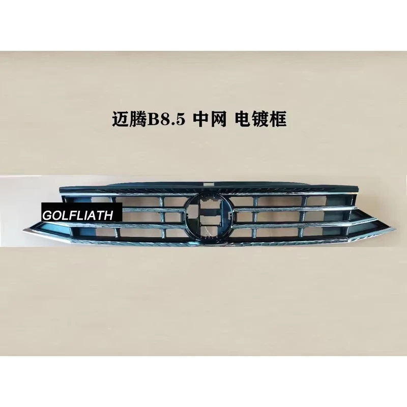 For 2020+ Volkswagen Passat B8.5 Sedan/Alltrack/Variant Front Grill Bumper Grille Chrome Black