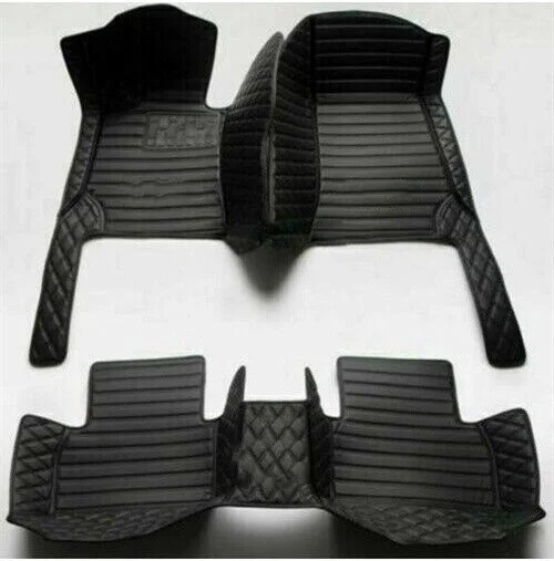 Custom For Nissan Tiida C11 2004-2013 Car Floor Mats Carpets Waterproof Leather Auto Styling