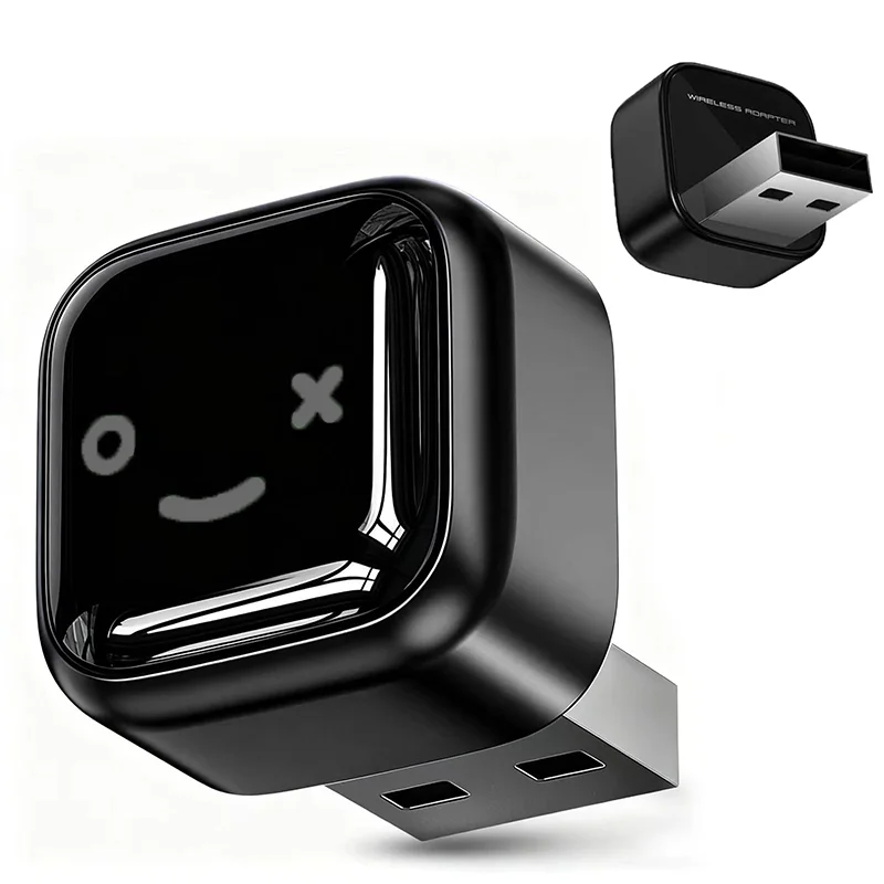 

Mini wireless CarPlay adapter 2-in-1 CarPlay and Android Auto car wireless adapter supports for Android 11+ and iOS 10+ CarPlay
