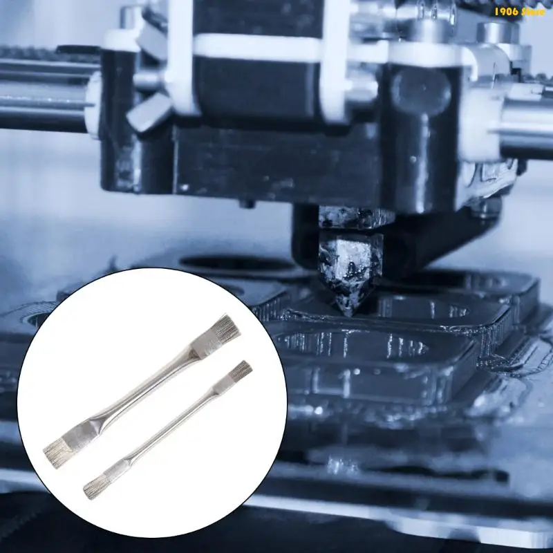 U1JB 2Pcs Professional Gaps Scouring Brushes Bristles For Floor Tile Joint Cleaning