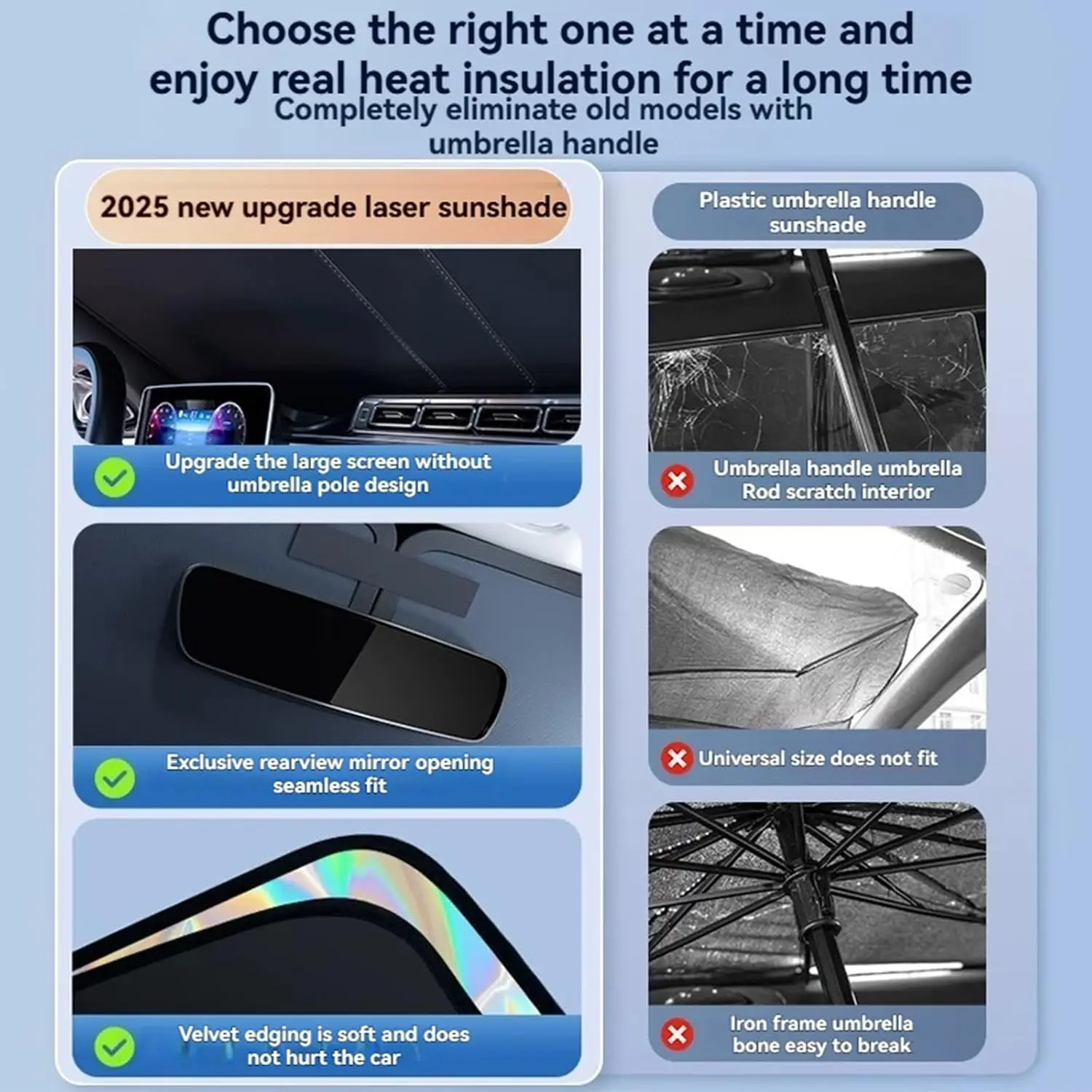 マツダ3 フロントガラス サンシェード - 折りたたみ式フロントガラスカバー サンシェード マツダ3 2007-2025 アクセサリー 車を太陽光から守る O