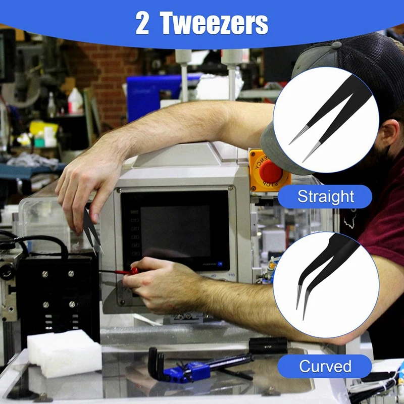 3D Printer Nozzle Care Package: Includes 20 Pins, 2 Brushes, Wrenches & Tweezers