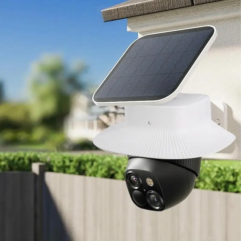 

Camera Protective Roof Corner Security Solar Camera Shield Protector Weatherproof Solar Cam Protector For Home Cafe Hotel