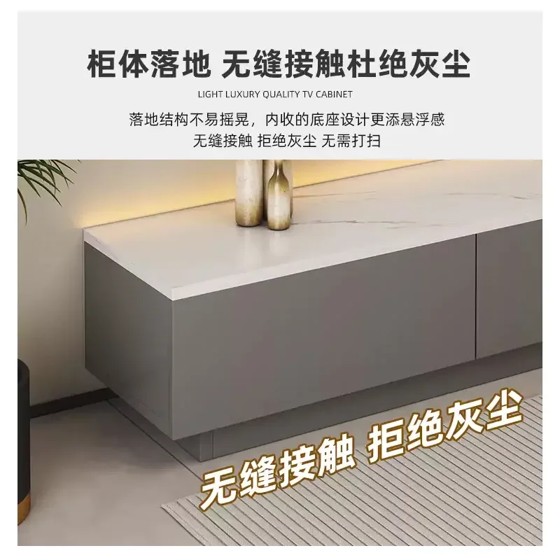 for TV Cabinet Modern Simple Storage Integrated Floor Standing Unit for Living Room Household Small Apartment 2026 New Design