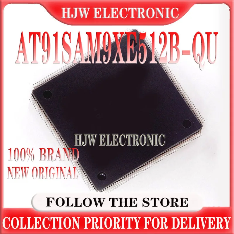 

1-10PCS New Original Stock IC AT91SAM9XE512B-QU SAM9 Family AT91SAM9X Series Microcontrollers Series BOM Offer