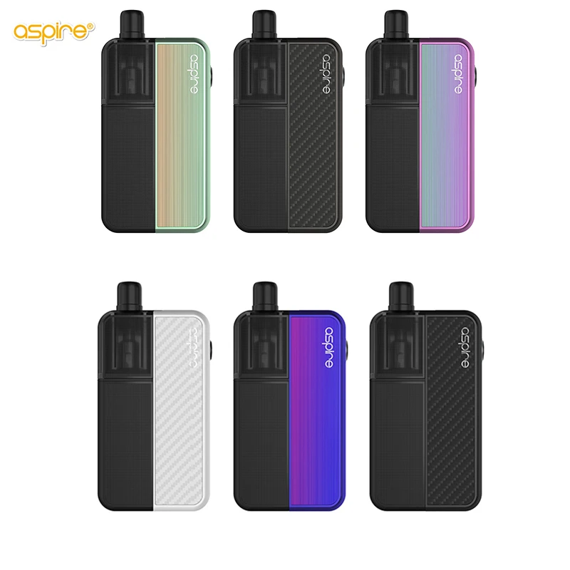 

Original Aspire Electronic Cigarette Flexus Blok Kit Vape Mod E-cigarettes 3.0ml Pod System Compatible 1.0/0.6ohm Mesh Coil Ecig