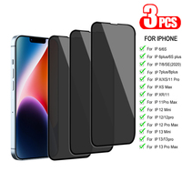 1-3PCS Anti-spy Privacy Tempered Glass Screen Protector for Iphone 12 11 13 14 Pro Max X XR XS Max 6 7 8Plus 2020 SE 12 13 Mini