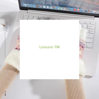 New Cute Knitted Fleece Lined Cycling Gloves Thickened Winter Women's Touchscreen Sensitive Warm Knit Gloves For Students