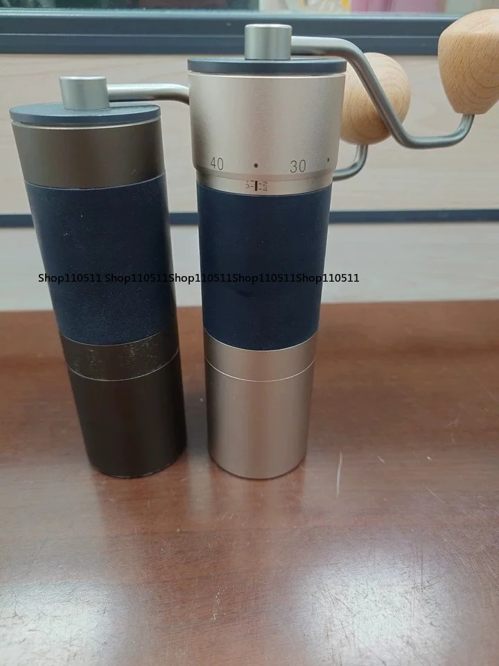 K6 manual coffee grinder portable mill 420stainless steel 48mm stainless steel Titanium plating burr