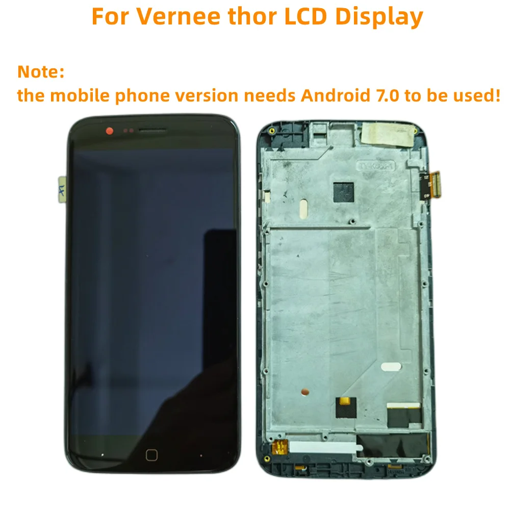 For VERNEE Thor LCD&Touch screen Digitizer with frame display Screen module accessories Assembly Replac