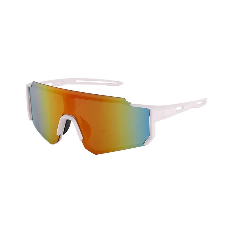 Neue Integrierte Großrahmige Bunte Fahrrad-Sonnenbrille, Outdoor-Sport Wandern Skifahren Winddichte Sonnenbrille – Detail 6