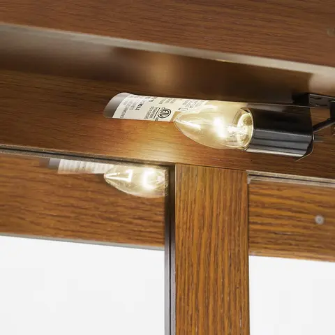 Vitrinskåp med justerbara hyllor Spegelbaksida Härdade glasdörrar Kuriosaskåp Glasvitrinskåp för hemmet 8 best sales skåp med glasdörr - №1