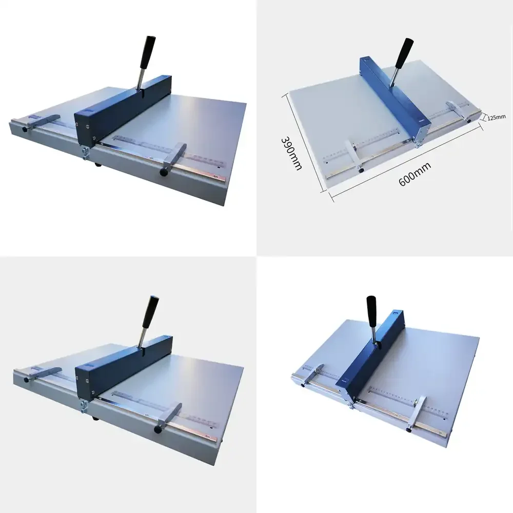 H460 Manual Paper Creasing Machine Paper Sheet Creasing Paper Processing Machinery with Metal
