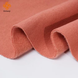 Winter Thick Fleece Fabric Soft Hoodie Cloth Solid Color Knitted Polyester Cotton Sweater Sewing Fabric 45X180cm/Piece 320gsm