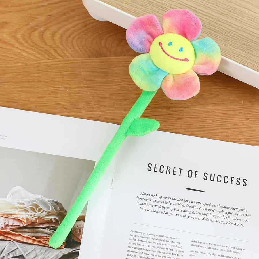 Juguete de peluche de flor de sol de 32cm, vástagos flexibles, cara sonriente, muñeco de peluche, hebilla de cortina, decoración del hogar, planta de girasol, juguete para fiesta de boda