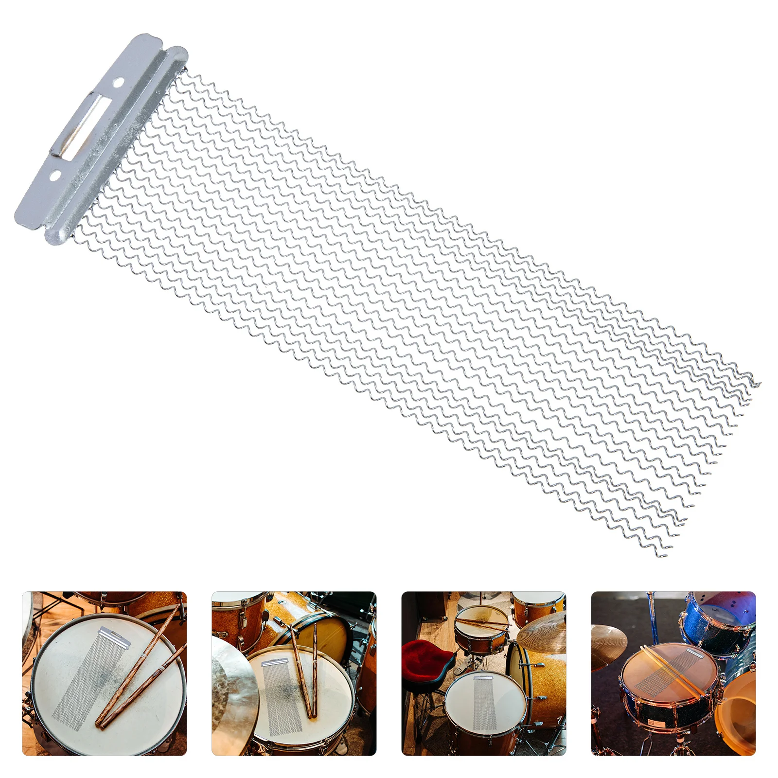 

For Sturdy String Anti-Rust Snare Belt Snare Belt Drum Durable Rust-Proof Percussion Instrument Accessory