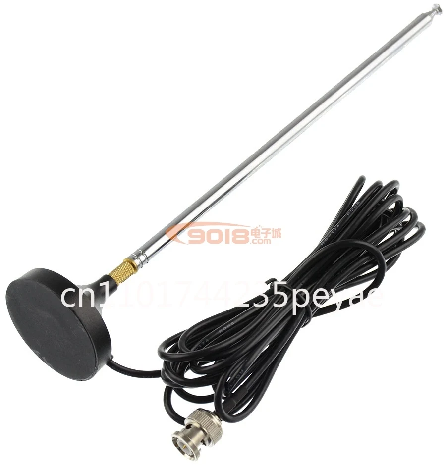 Car Suction Cup Tie Rod Antenna FM FM Transmit and Receive Stretch 23-110CM with Feeder Q9/BNC