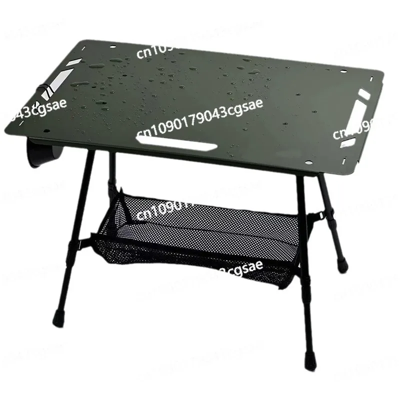 

Outdoor Folding Table Camping Aluminum Alloy Lightweight IGT Tactical Table Lightweight Picnic Barbecue Table