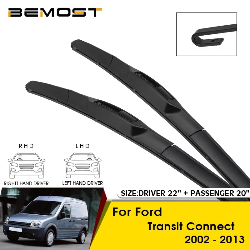 Car Wiper Blades For Ford Transit Connect 2002-2013 Windshield Windscreen Front Window Blades 22